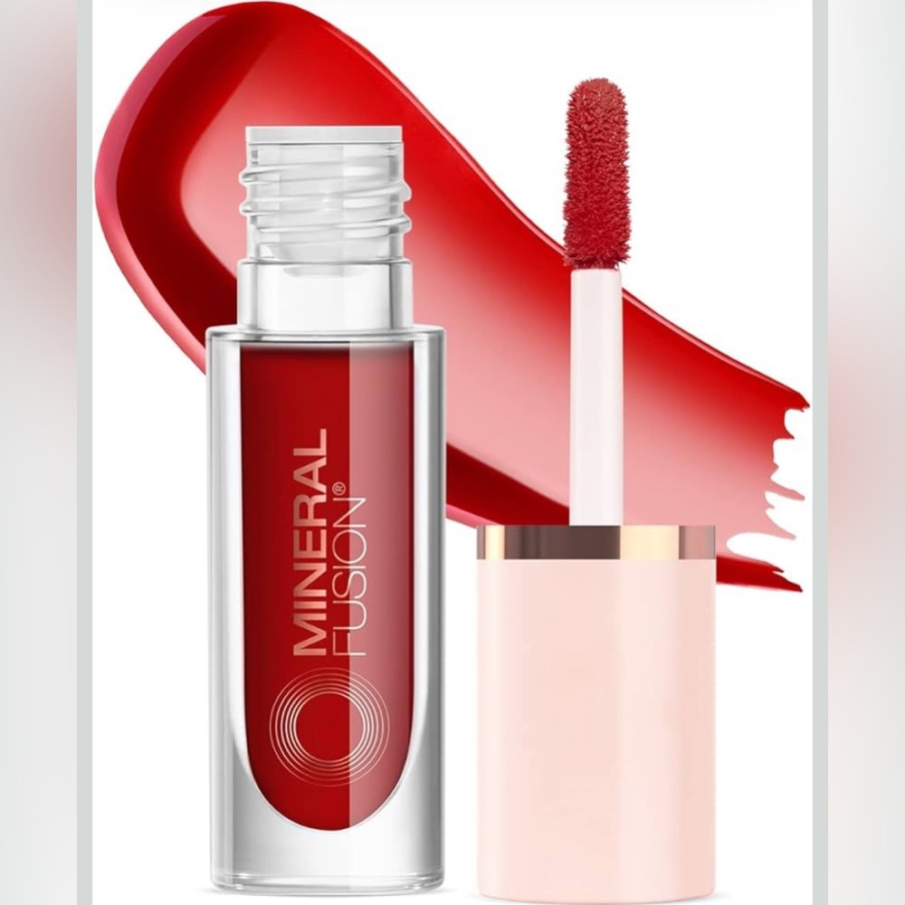 Mineral Fusion 2- in- 1 Lip and Cheek Stain in Syrah Color